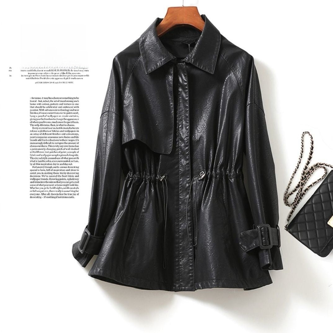 Clarinda Sheepskin Leather Jacket