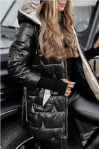 Liza | Hooded Elegant Winter Jacket