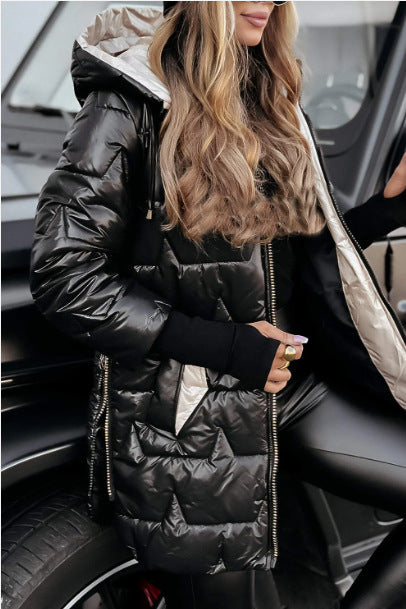 Liza | Hooded Elegant Winter Jacket