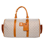 Chessboard diagonal crossbody bag