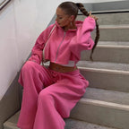 Bea long-sleeve sporty casual hoodie