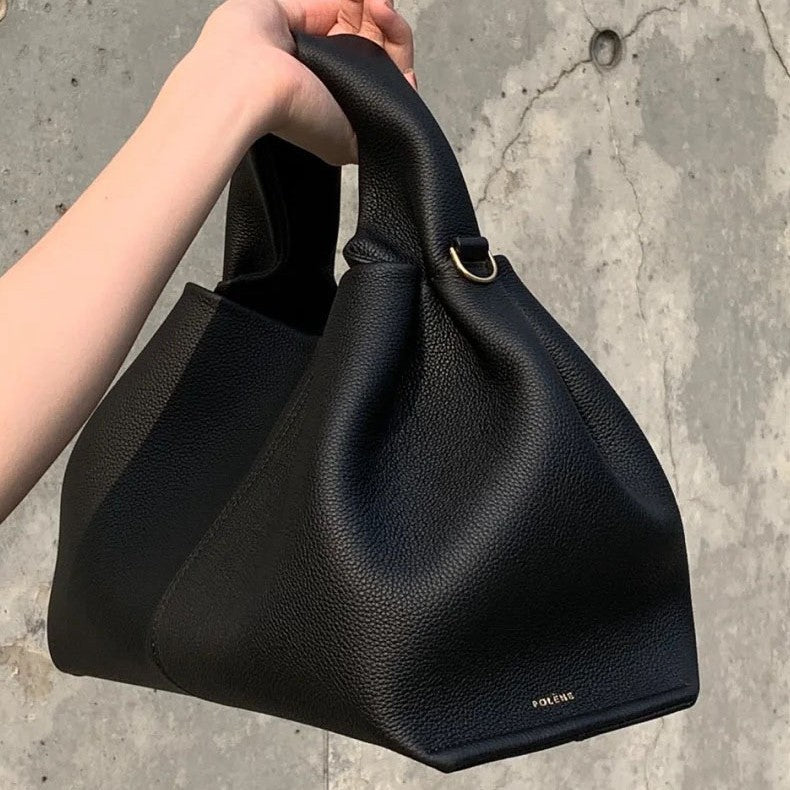 Jaden Leather Cloud Crossbody Bag