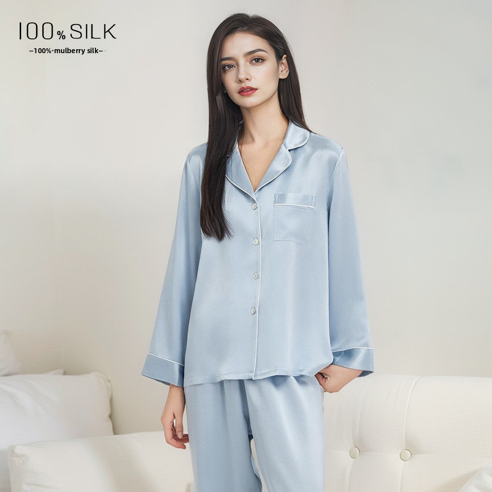 Pure Mulberry Silk Pajama Set