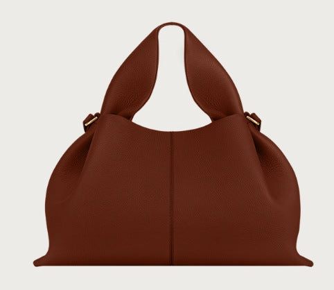 Jaden Leather Cloud Crossbody Bag