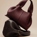 Jaden Leather Cloud Crossbody Bag