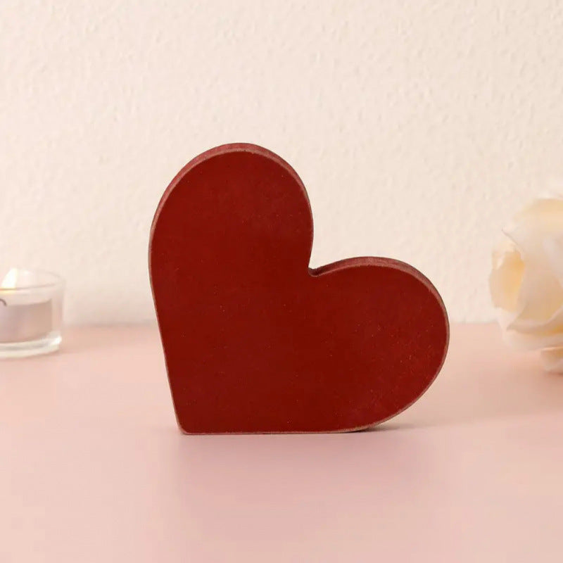 Wooden Heart ornaments