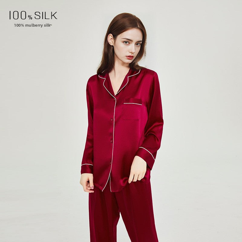 Pure Mulberry Silk Pajama Set