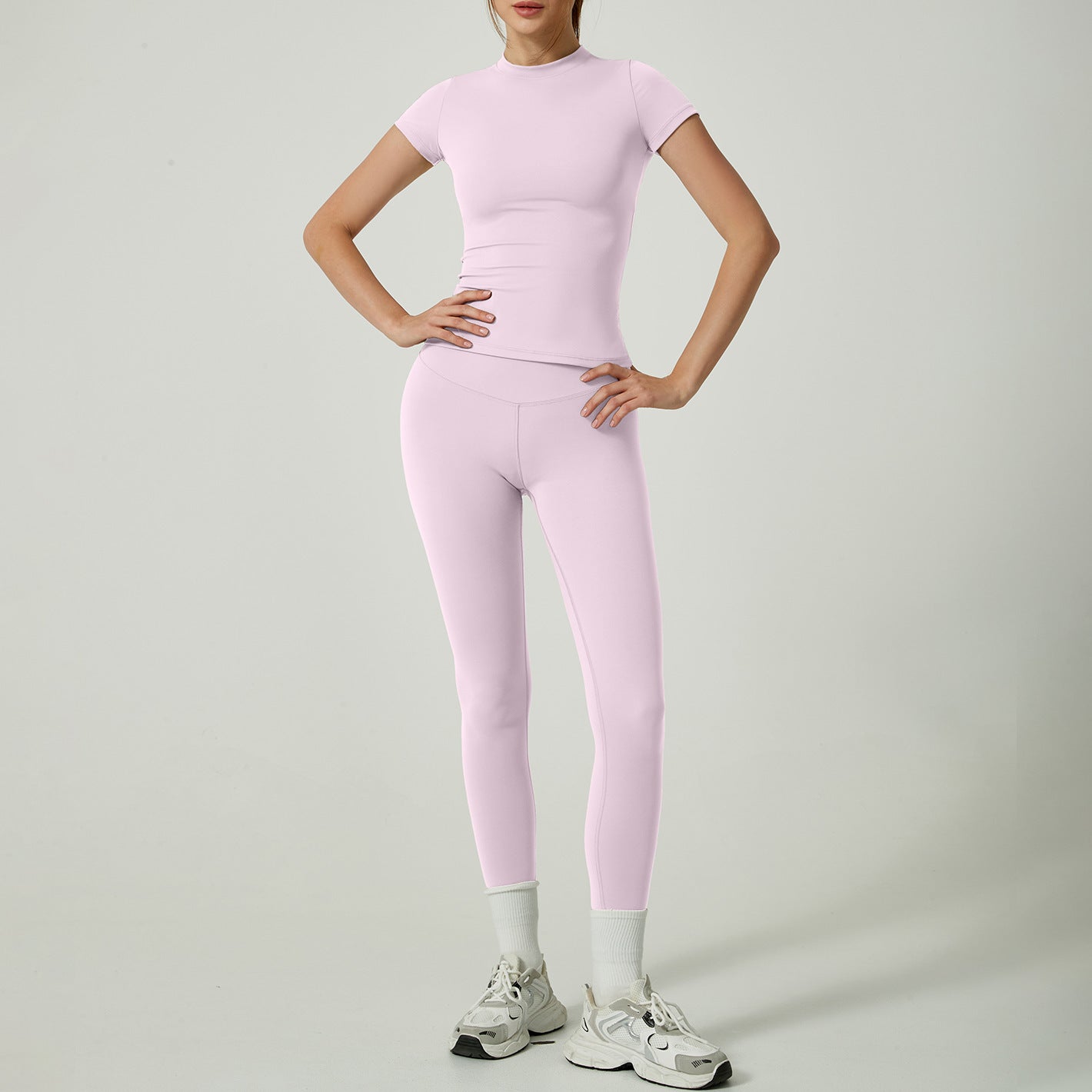 Brocade Silk Yoga Sports Suit