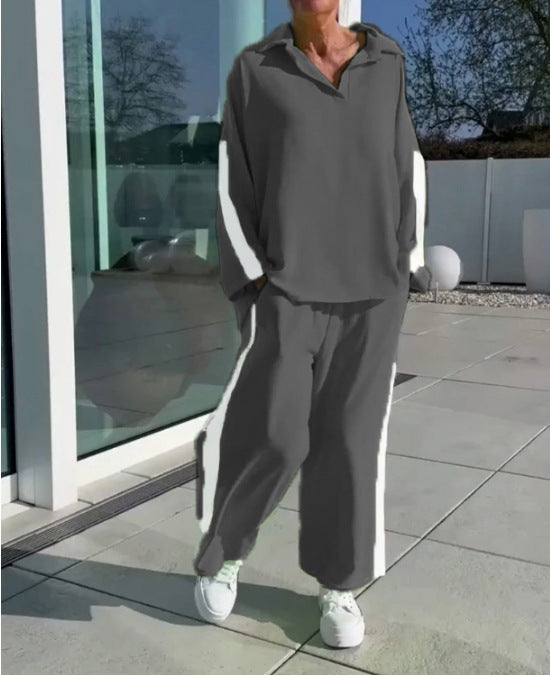 Sports Suit Long-Sleeved Casual