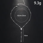 Water Drop Zircon Necklace for Women