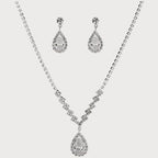 Elegant Bridal Necklace and Bracelet Set