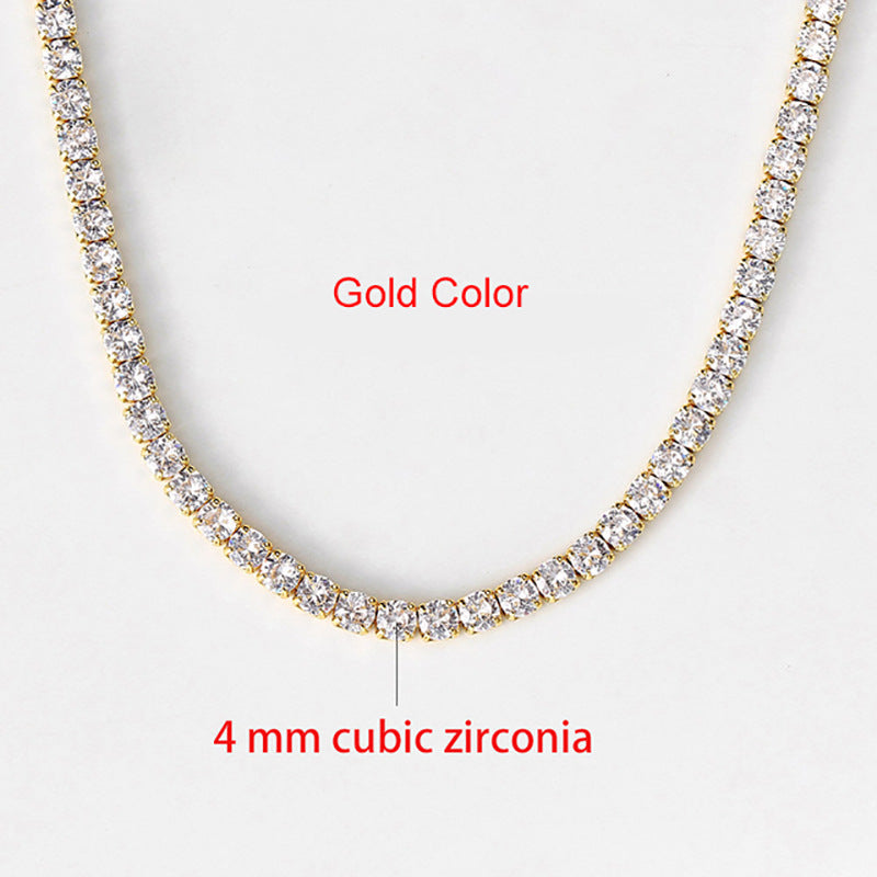 Elegant Rhinestone Wedding Necklace for Women