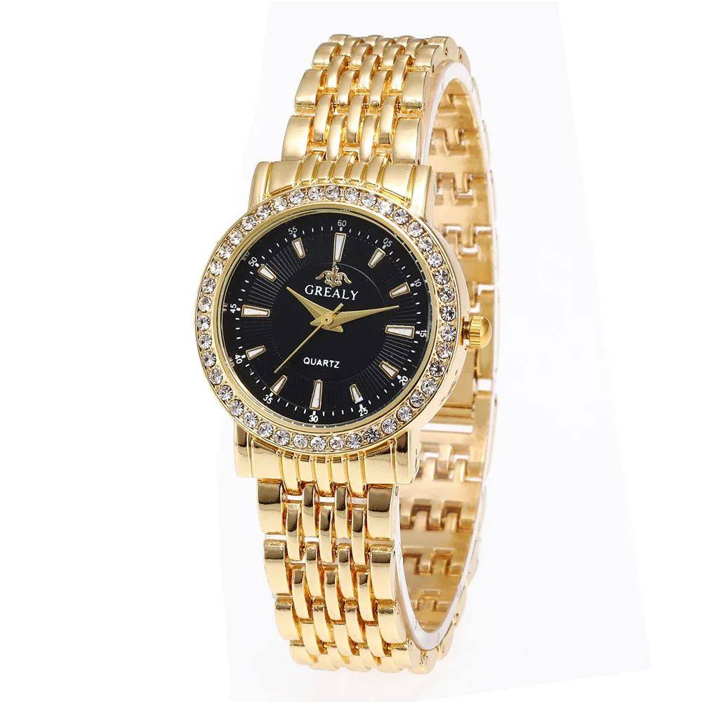 Grealy Rhinestone Lovers Watch