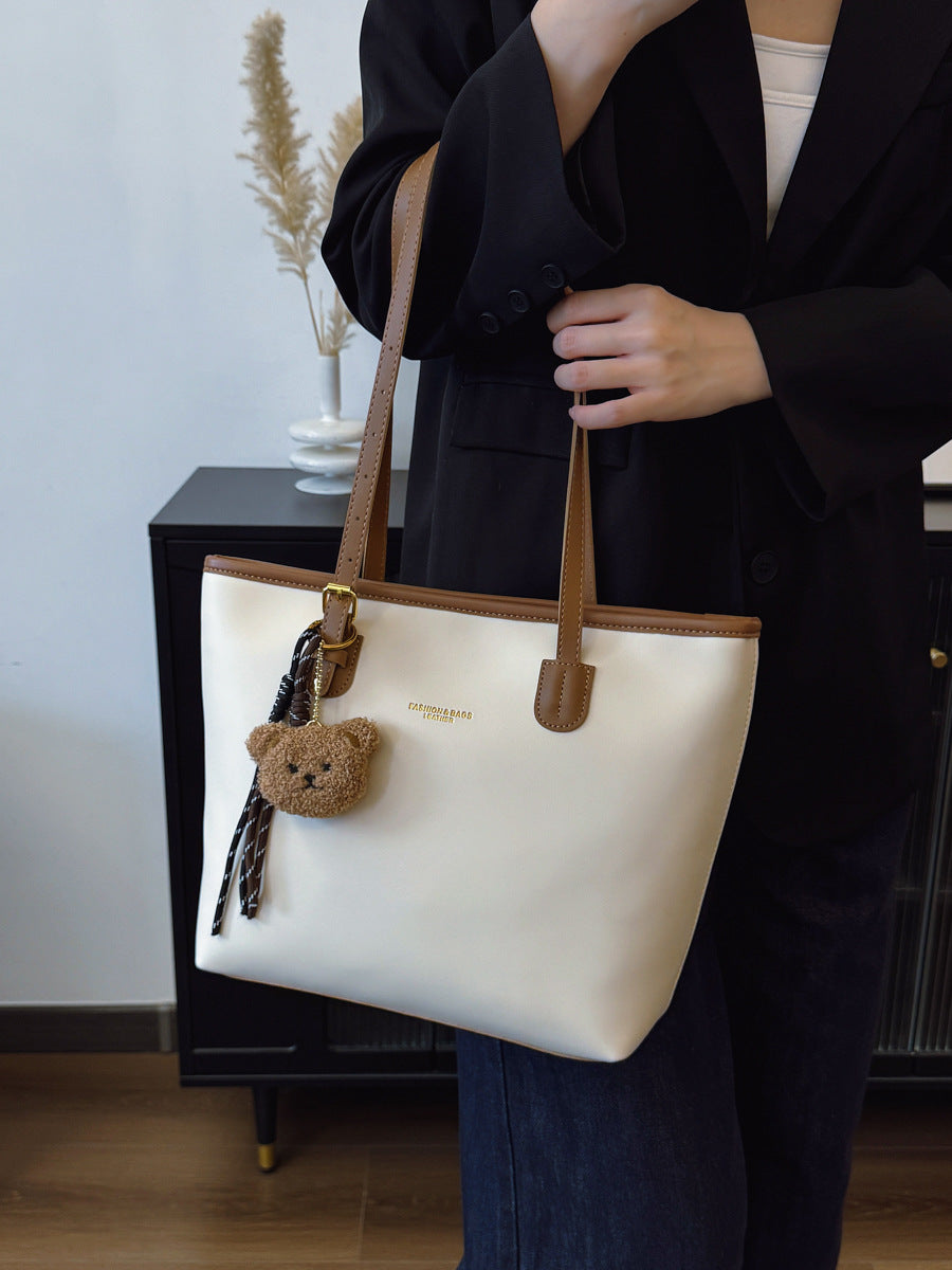 Retro Large-Capacity Women Tote Bag