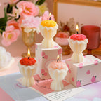 Scented flower Candles