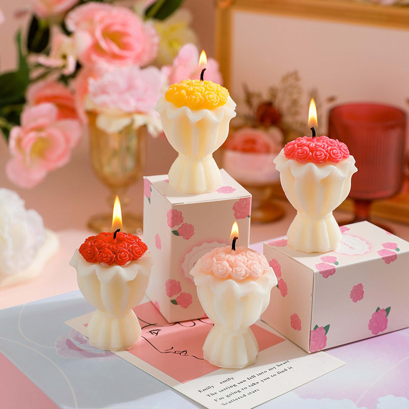 Scented flower Candles