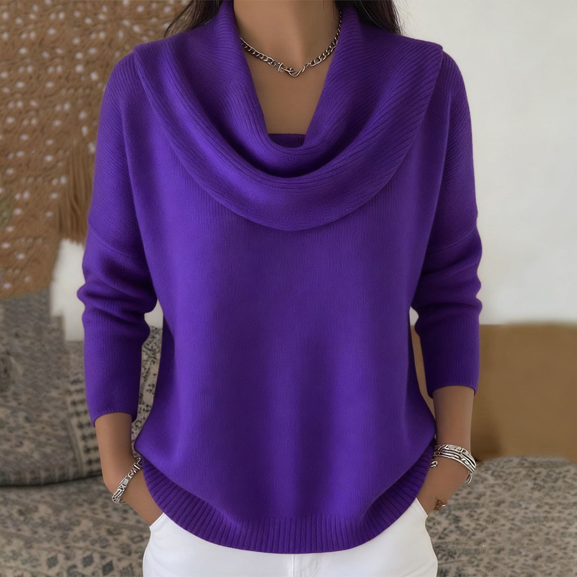 Women's Casual Long Sleeve Sweater