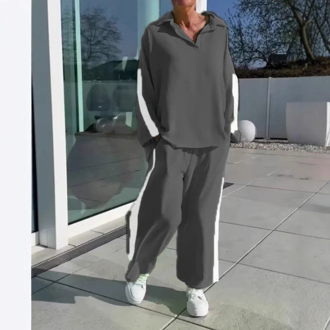 Sports Suit Long-Sleeved Casual