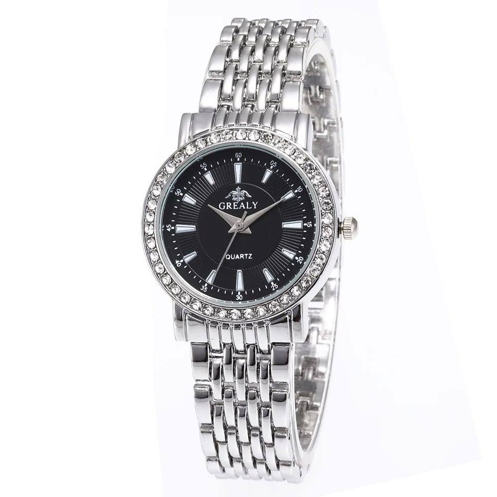 Grealy Rhinestone Lovers Watch
