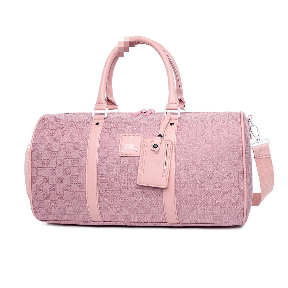 Chessboard diagonal crossbody bag