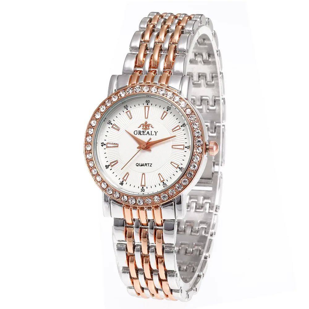 Grealy Rhinestone Lovers Watch