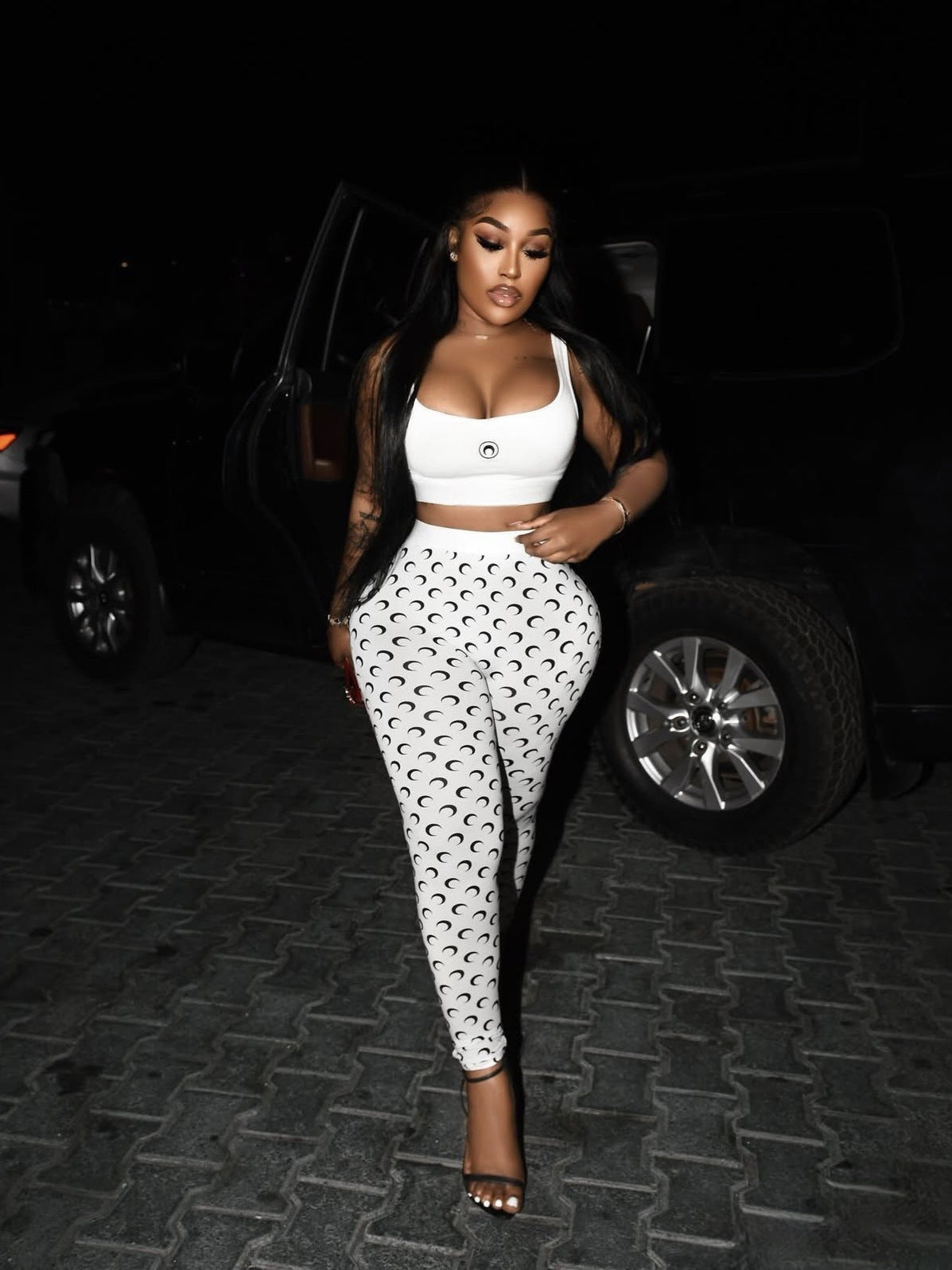 Women's Sleeveless Vest and Trousers Set