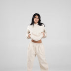 Embroidered blouses and trousers sets