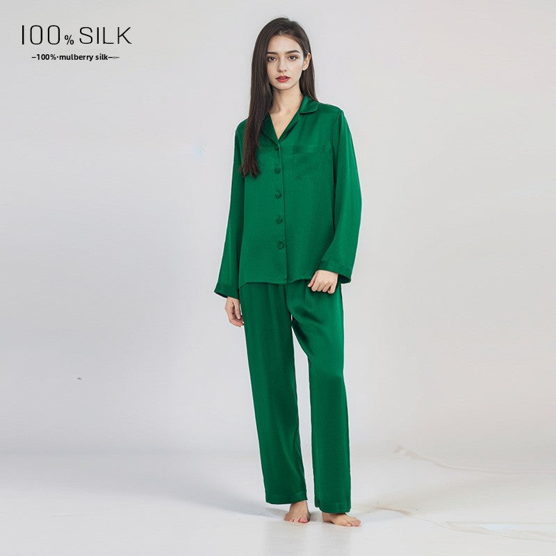Pure Mulberry Silk Pajama Set
