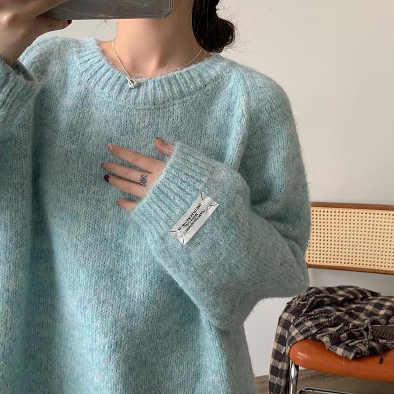 Loose Fit Long Sleeve Sweater