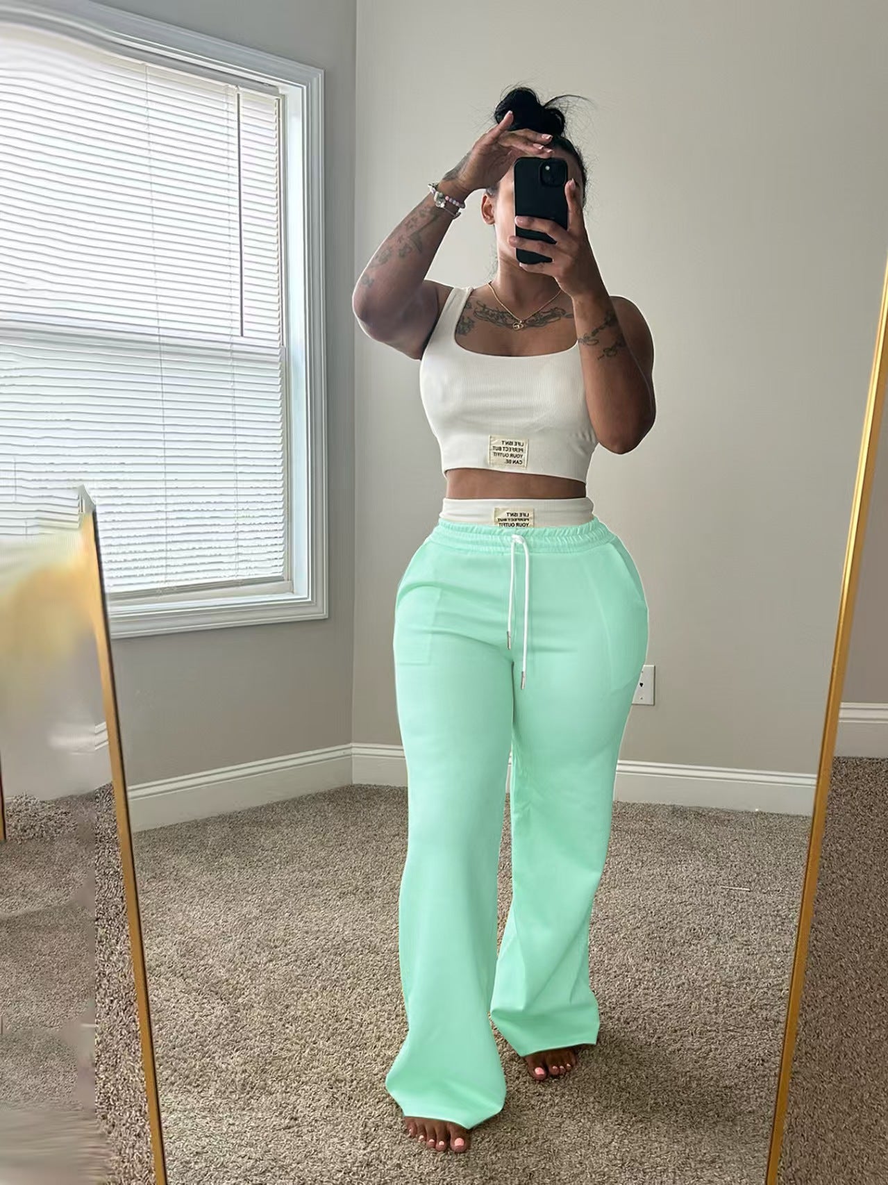 Claire layered streetwear outfit