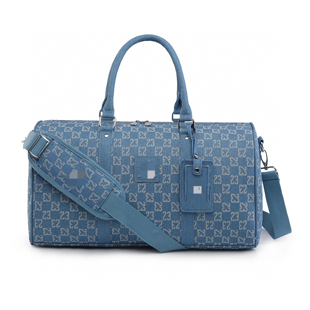 Chessboard diagonal crossbody bag