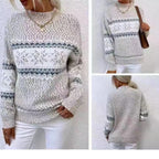 Jane | Snowflake Jacquard Sweater