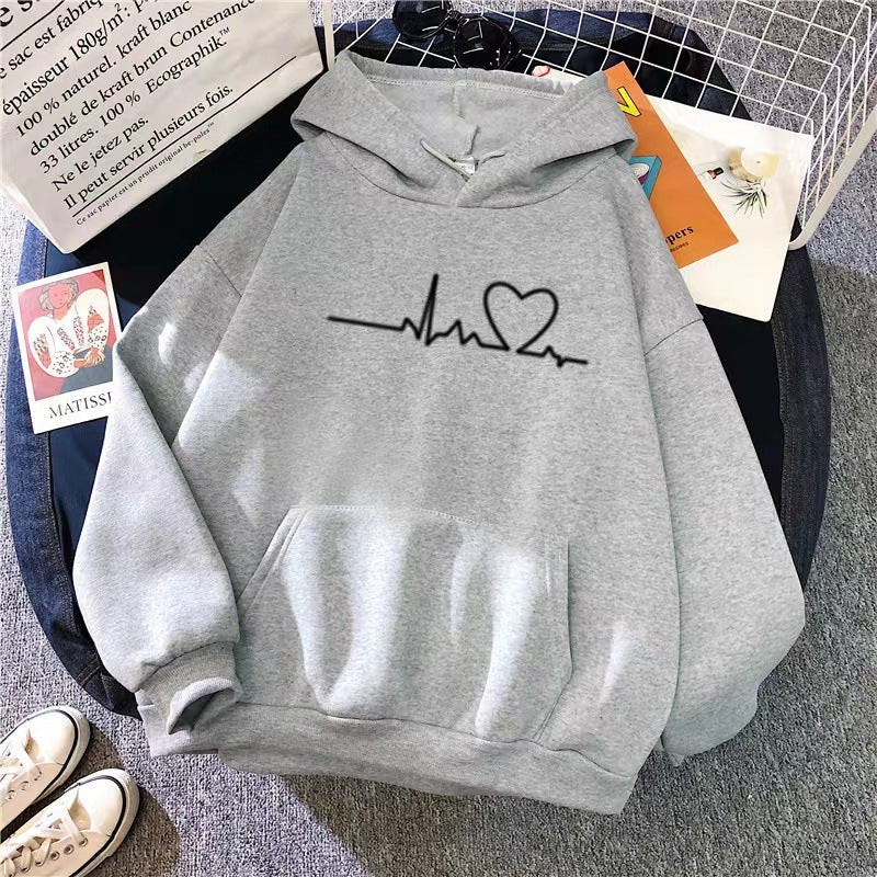 Tone Heartbeat Hoodie