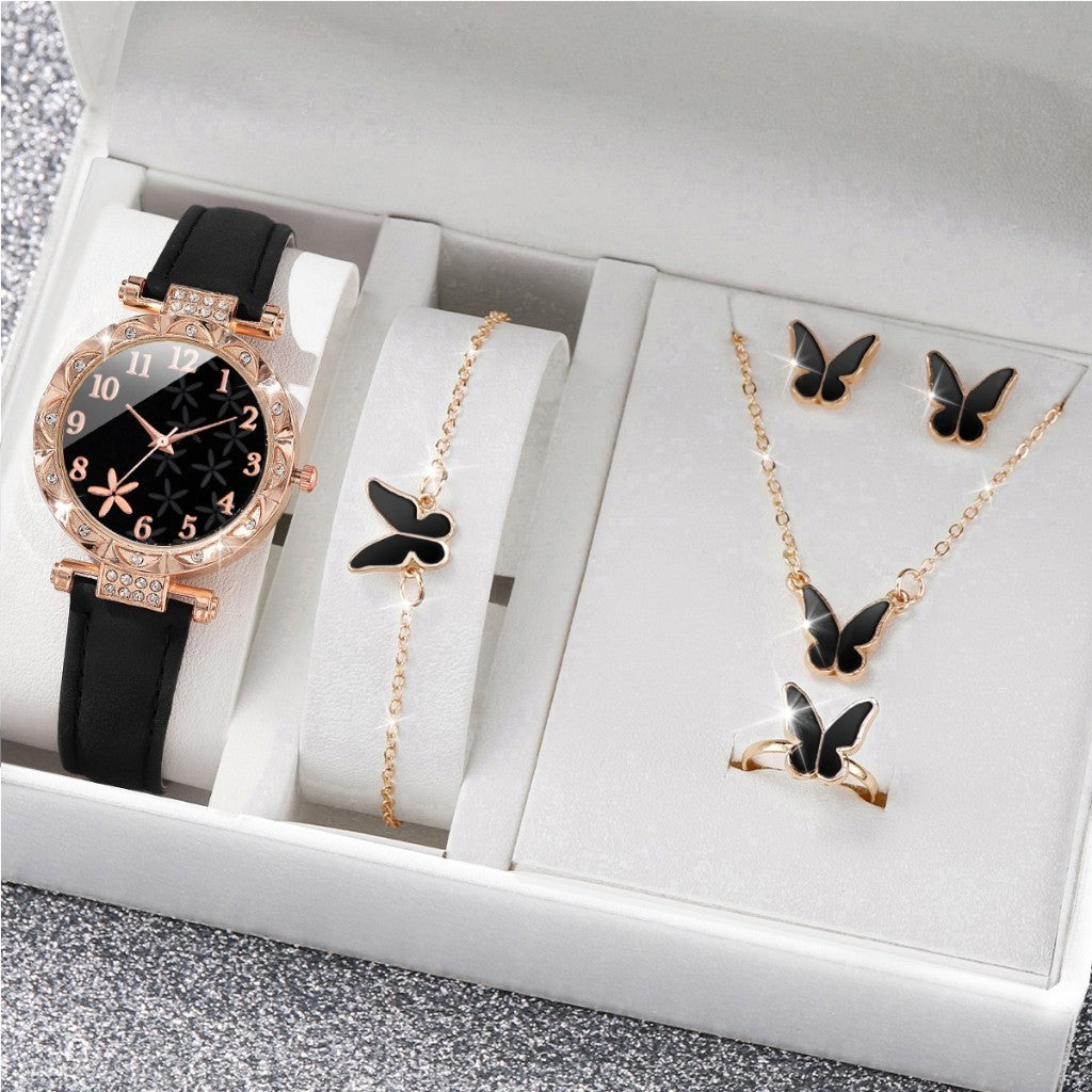 Butterfly Digital Belt Watch suit