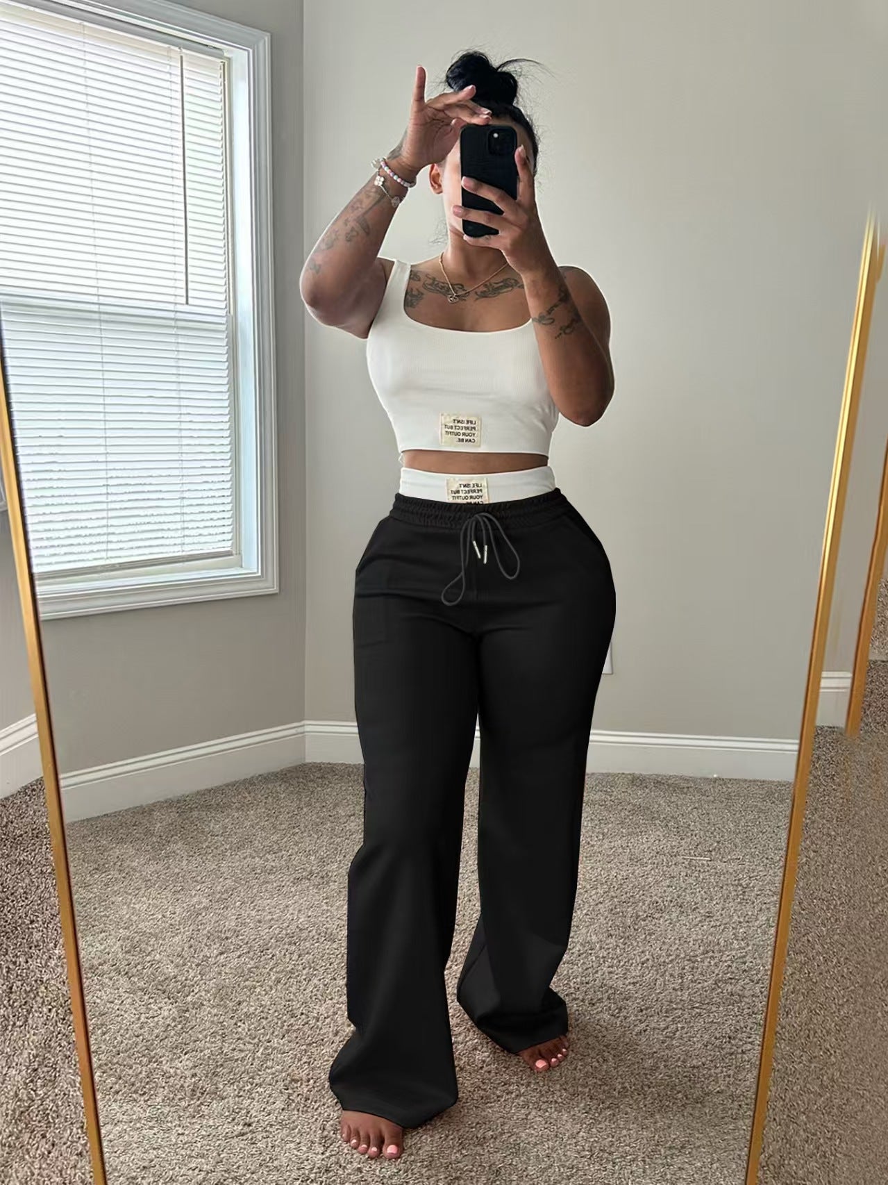 Claire layered streetwear outfit