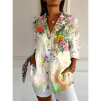 Julia Loose Fit Floral Blouse