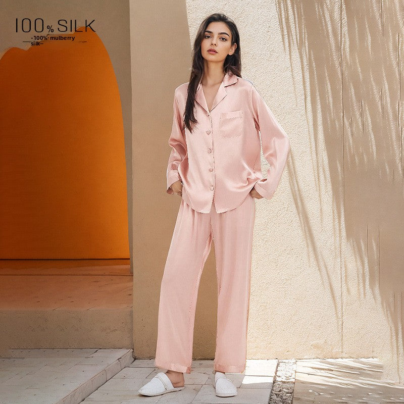 Pure Mulberry Silk Pajama Set