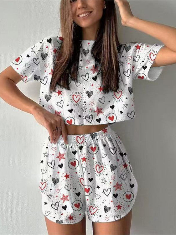 Amanda Short Sleeve Pajama Set