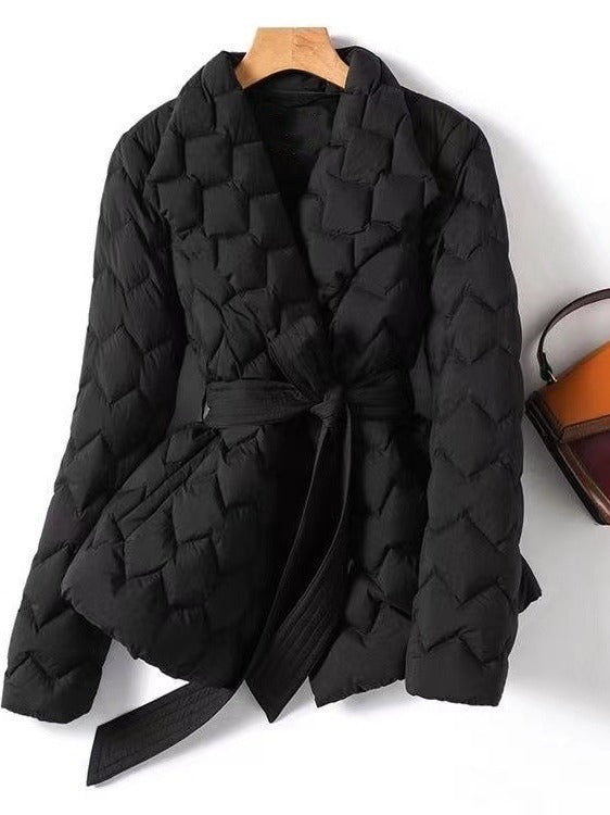 Ida | Luxury Ripple Quilted Coat