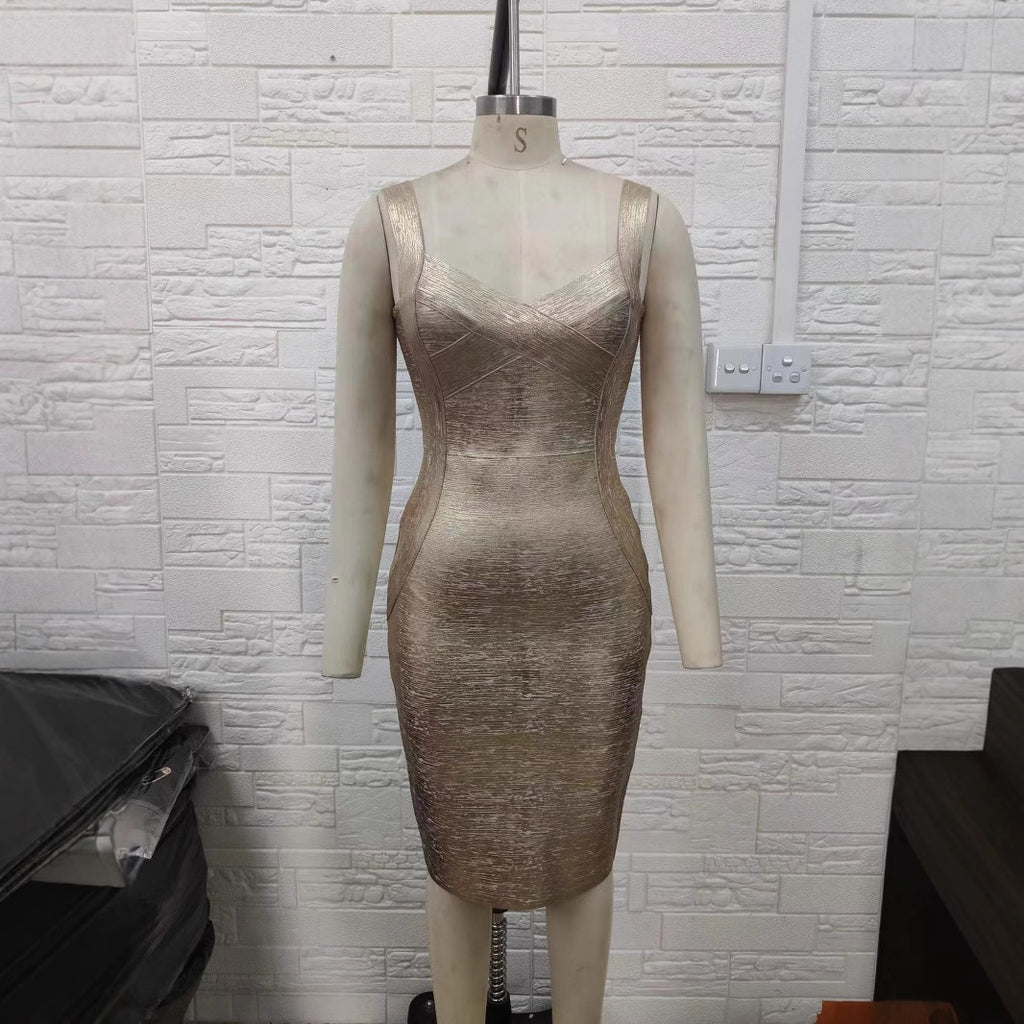 Sleeveless Bandage Party Dress