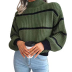 Nami Striped long-sleeve sweater