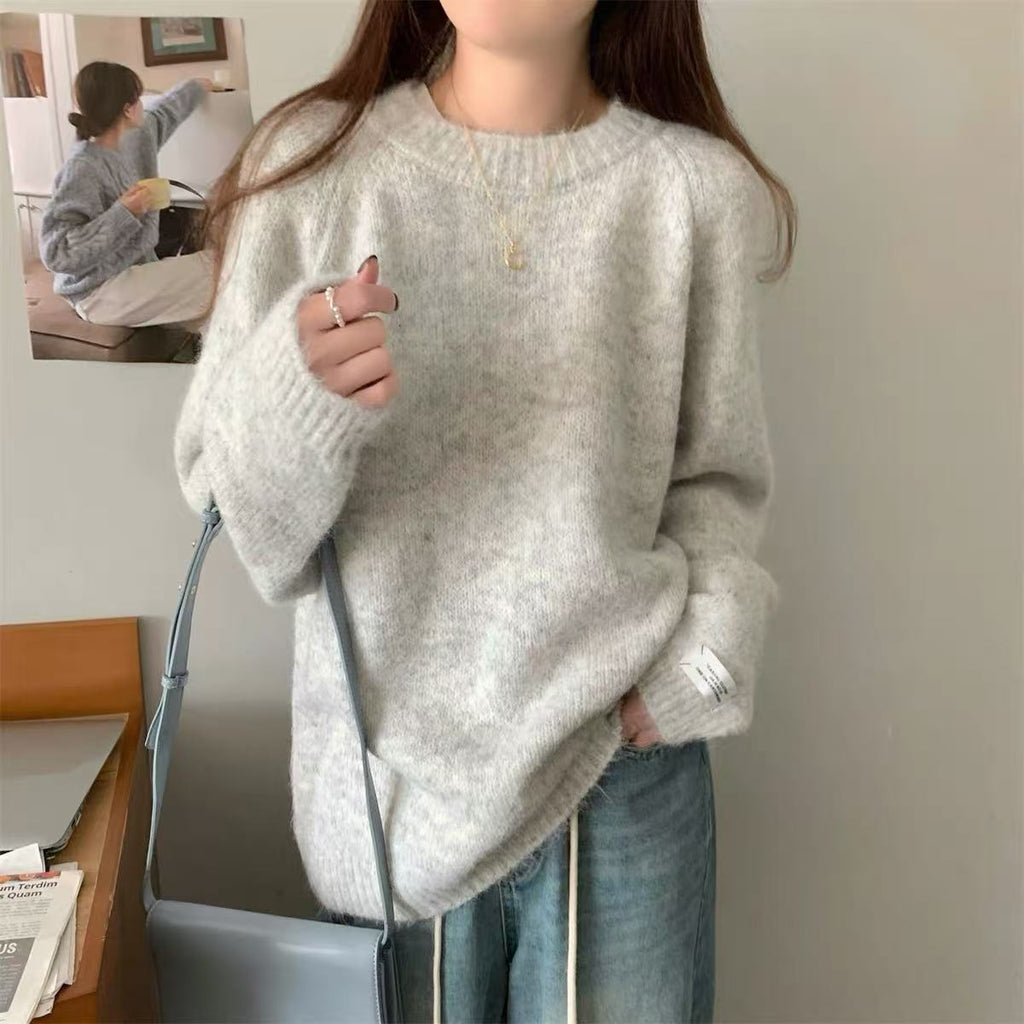 Loose Fit Long Sleeve Sweater