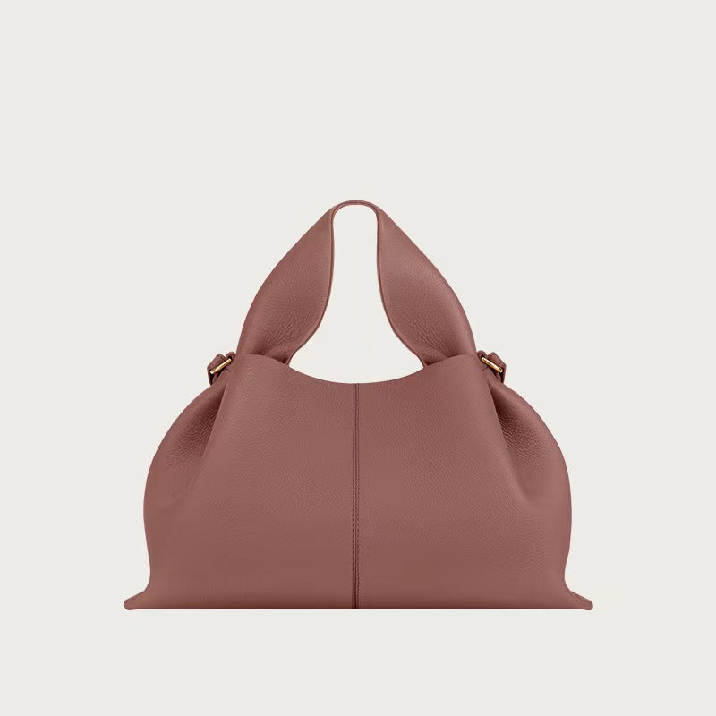 Jaden Leather Cloud Crossbody Bag