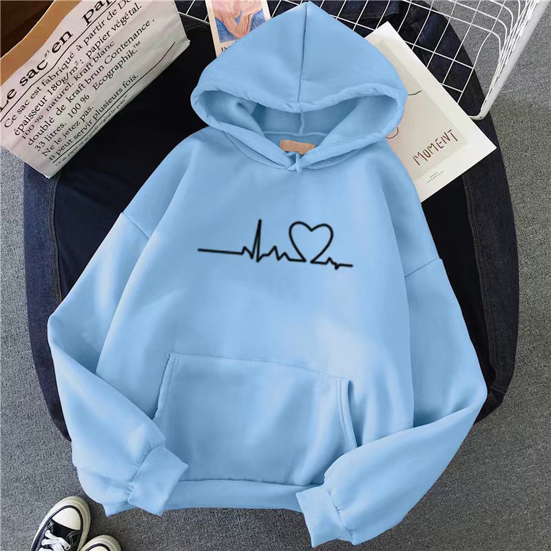 Tone Heartbeat Hoodie