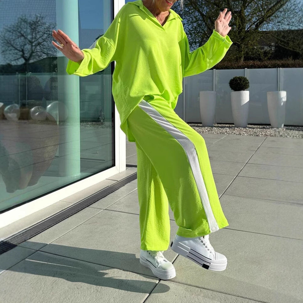 Sports Suit Long-Sleeved Casual