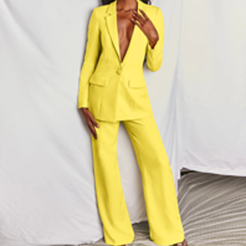 Gwen Long Sleeve Pants Suit Set