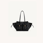 Trendy Leather Shoulder Tote Bag