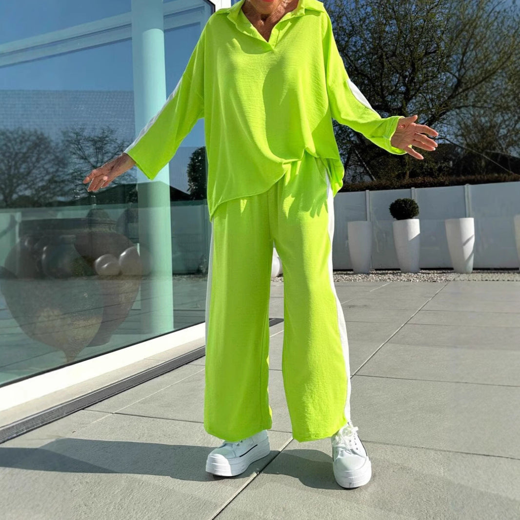 Sports Suit Long-Sleeved Casual