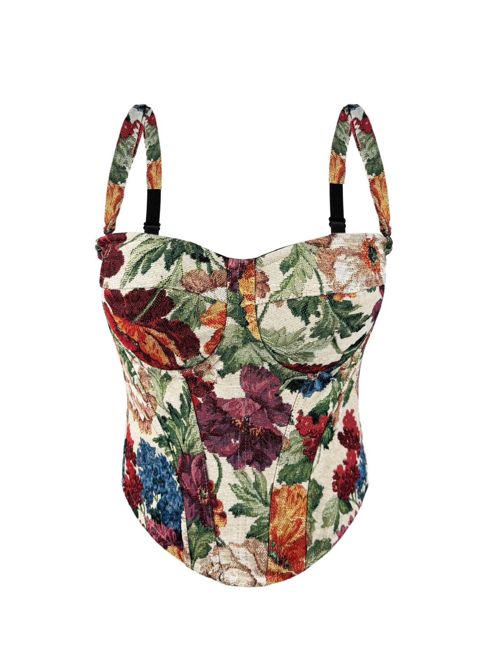 Top with thin shoulder straps for layering