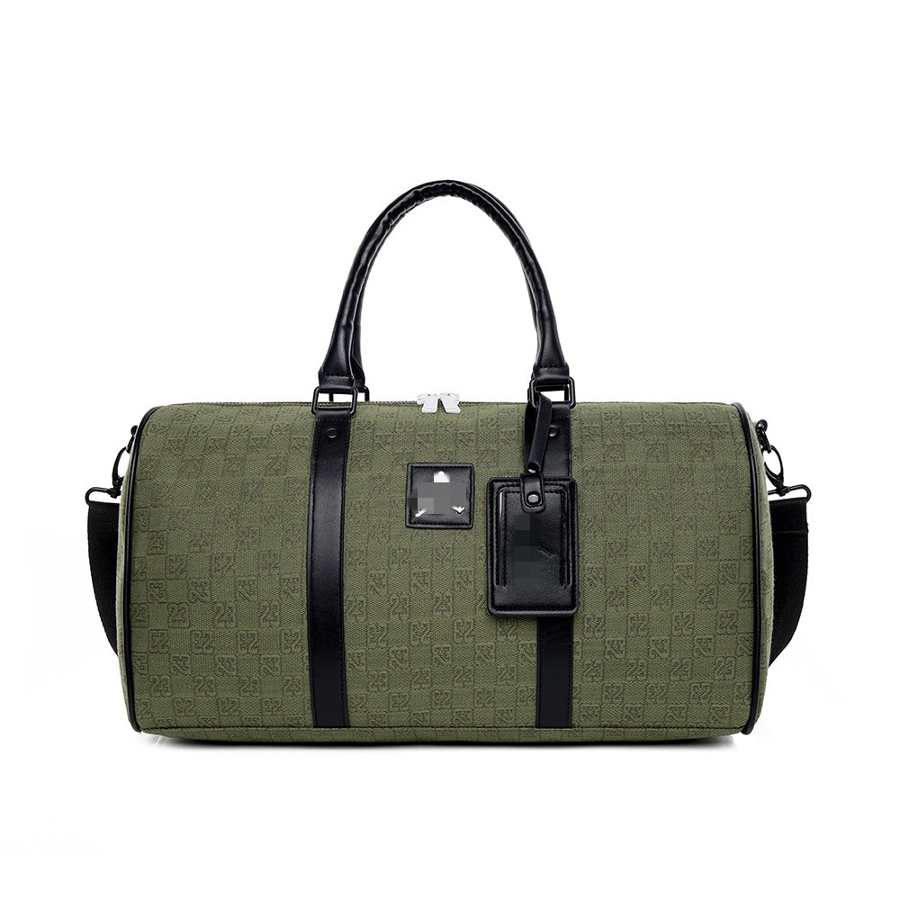 Chessboard diagonal crossbody bag